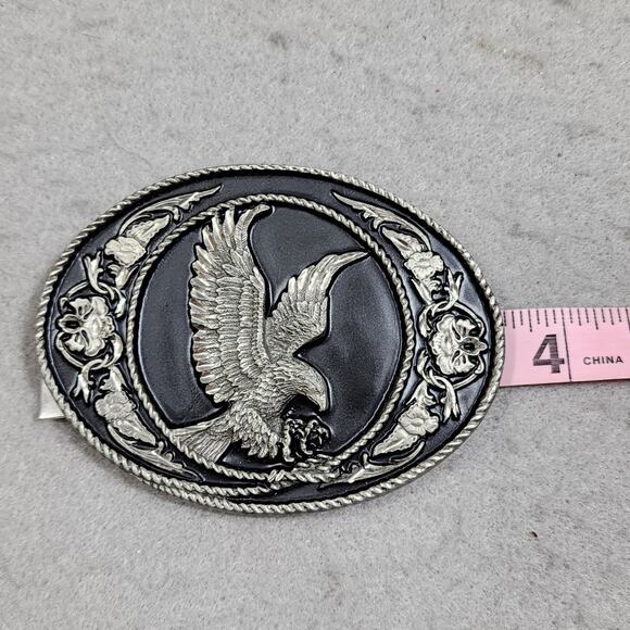 Siskiyou Buckle Co. Inc Pewter Flying Eagle Belt Buckle G-5 1991 Oregon USA Vtg - Picture 6 of 9